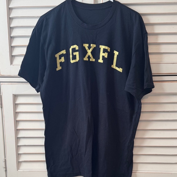 Flag Nor Fail Black T-Shirt with Green Graphic - Picture 4 of 5